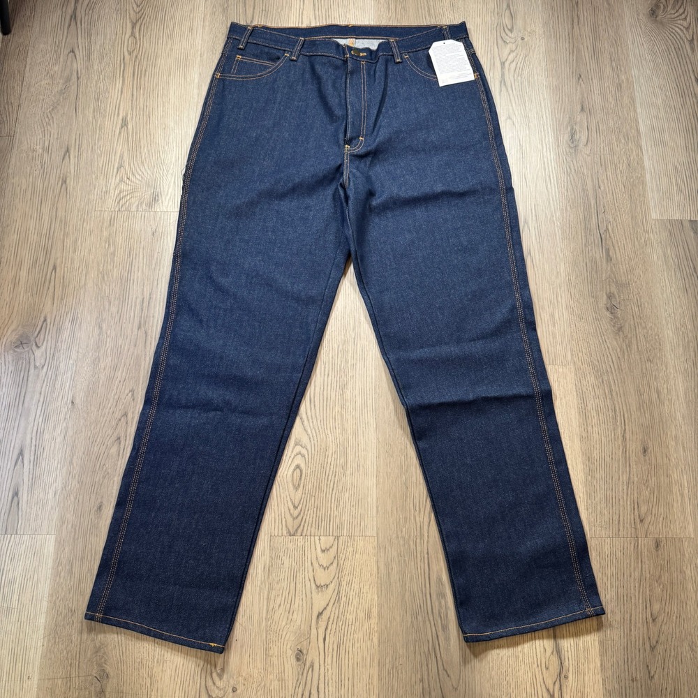 Aramark Steelguard Mens Flame Resistant Jeans 40x34  NFPA‎ 2112/ASTM F1506 Cat 2
